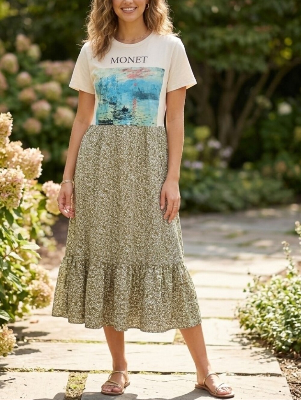 Claude Monet Dress